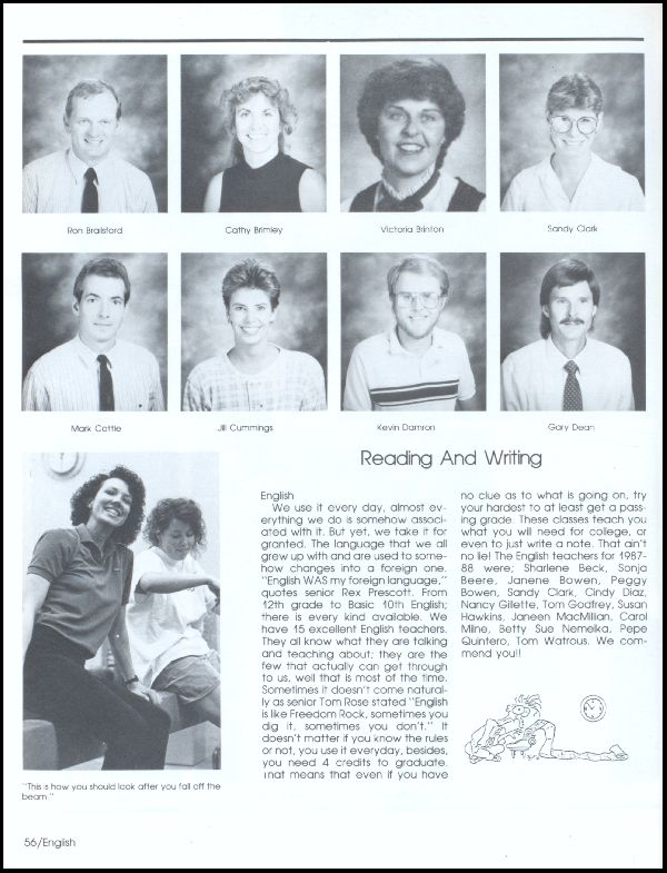 Yearbook Page
