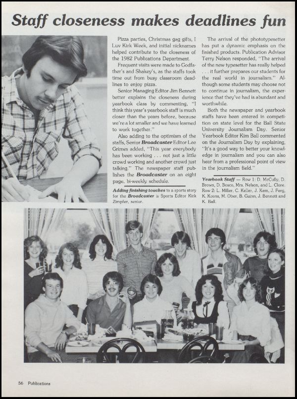 Yearbook Page