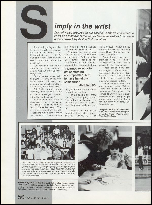 Yearbook Page