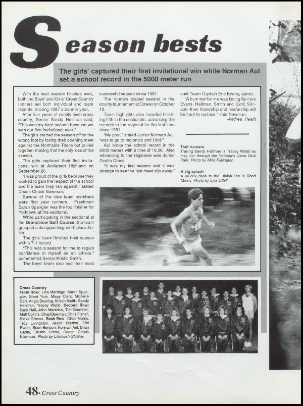 Yearbook Page