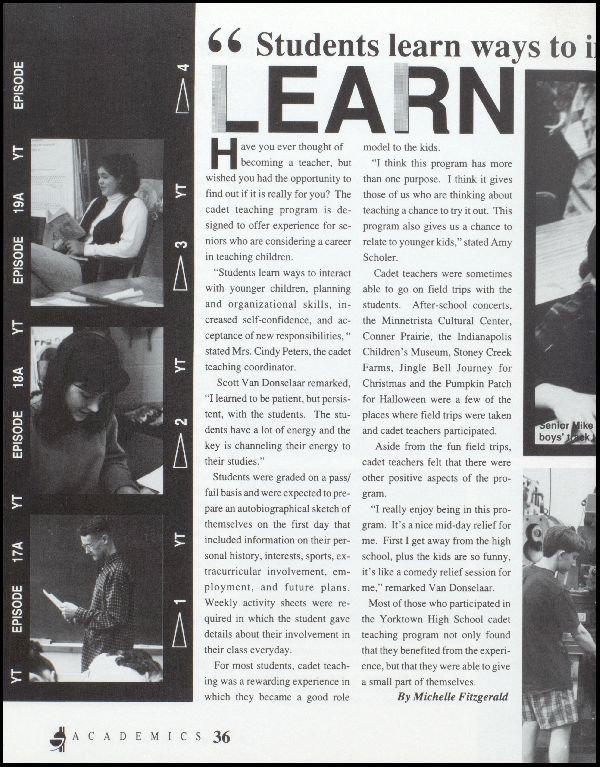 Class of 1995 Yearbook