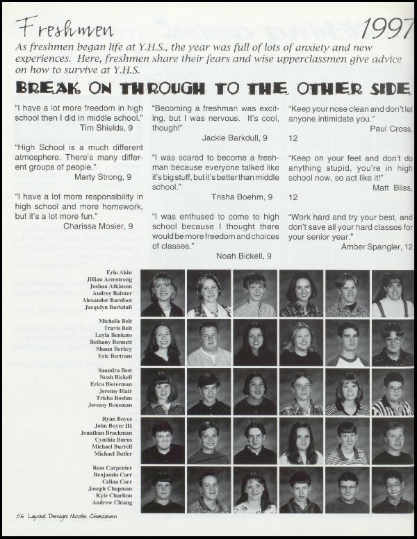 Yearbook Page