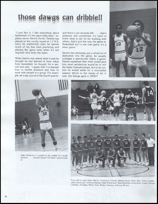 Class of 1986 Yearbook