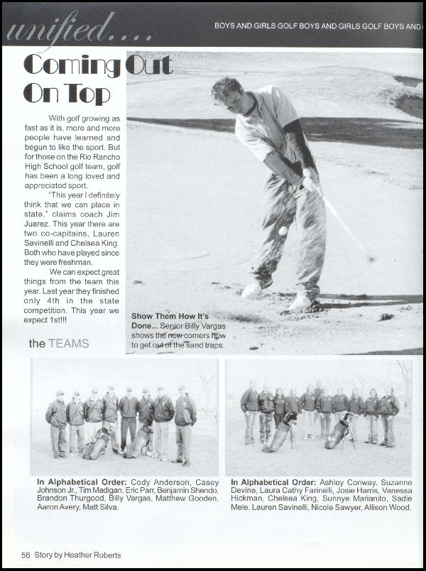 Yearbook Page