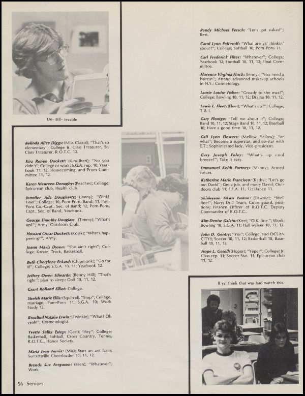 Yearbook Page