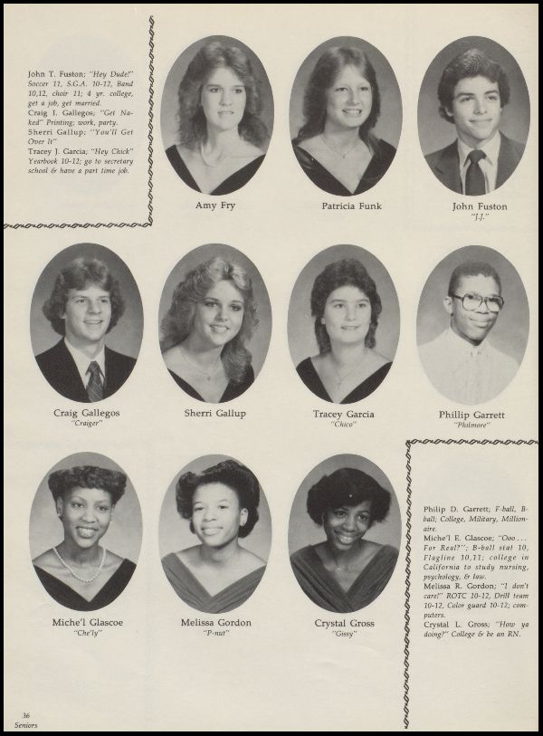 Class of 1985 Yearbook