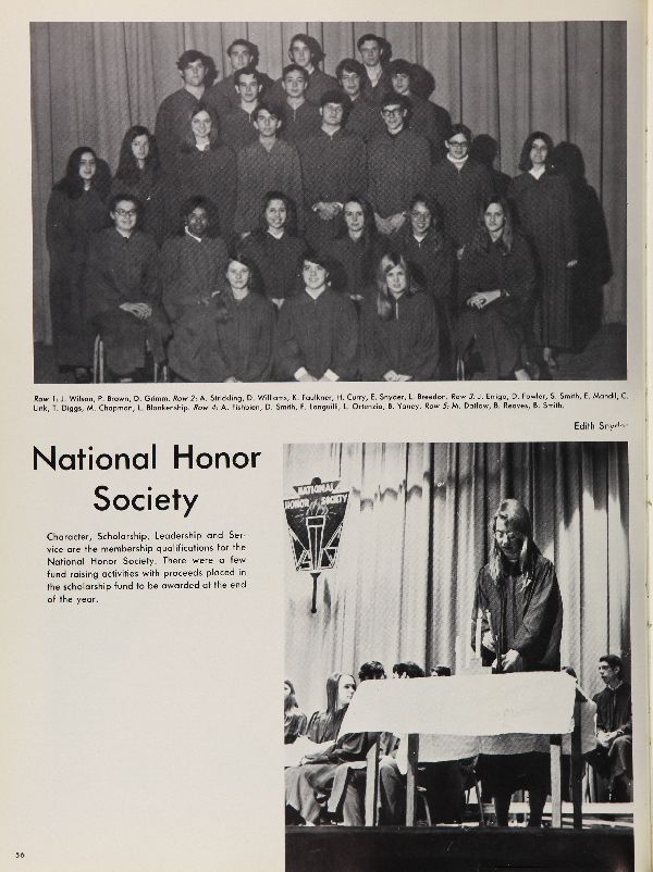 Yearbook Page