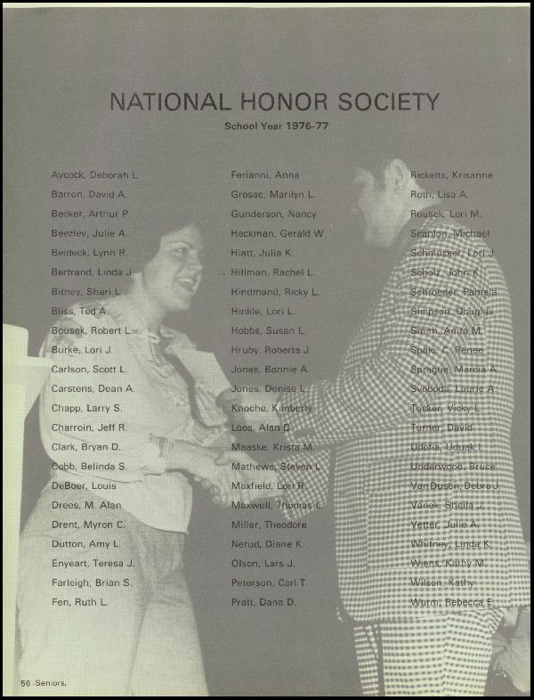 Yearbook Page