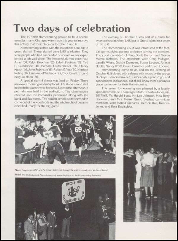 Class of 1980 Yearbook