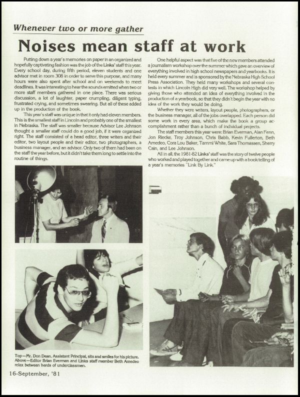 Class of 1982 Yearbook