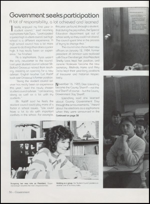 Class of 1984 Yearbook