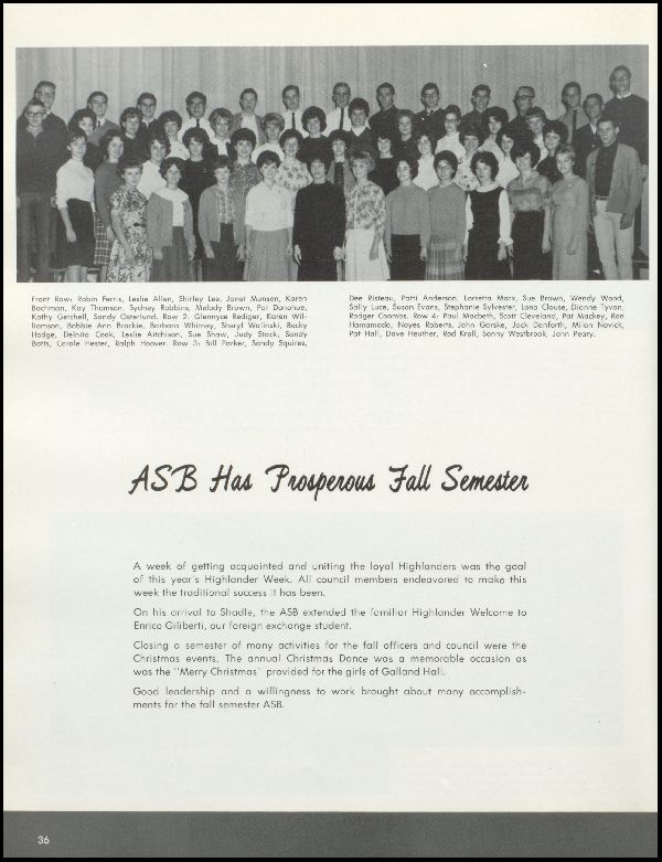 Class of 1964 Yearbook