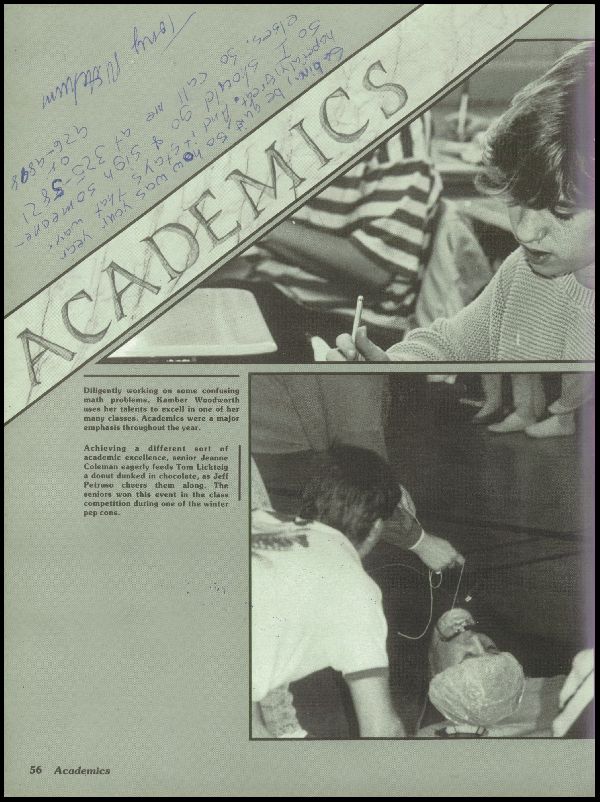 Yearbook Page
