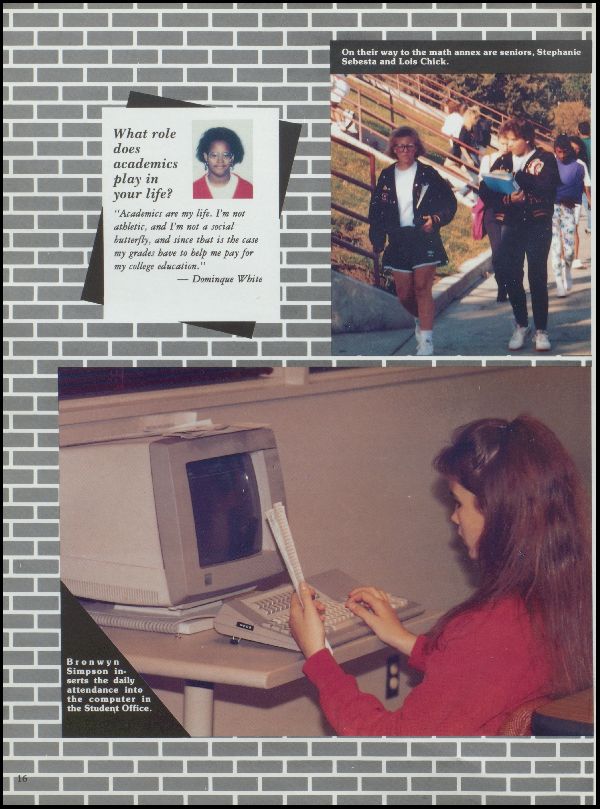 Class of 1992 Yearbook
