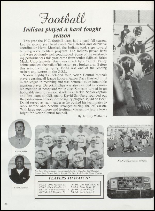 Class of 1998 Yearbook