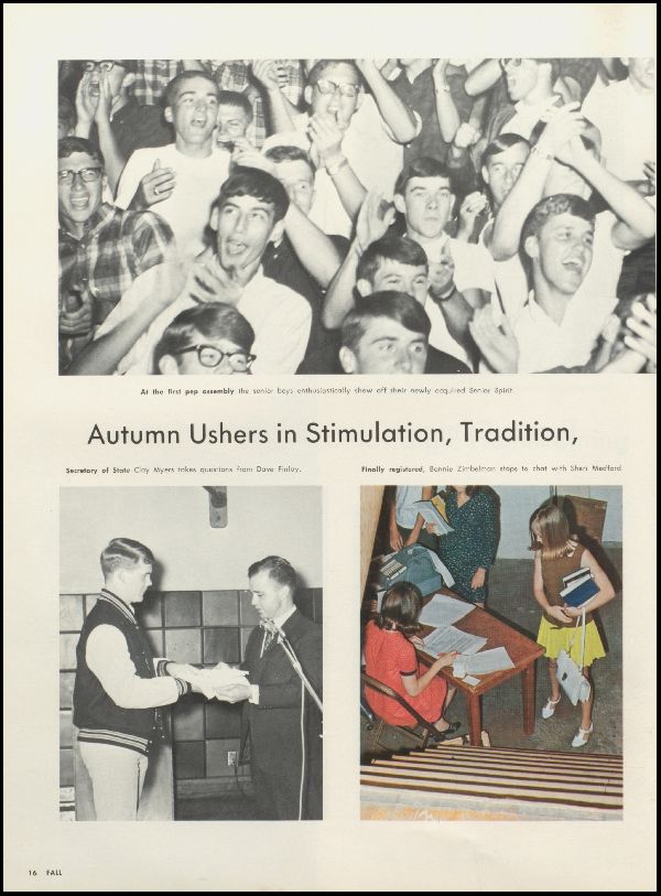Class of 1968 Yearbook