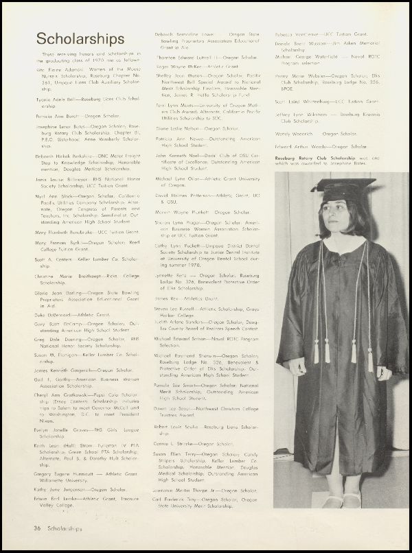 Class of 1970 Yearbook