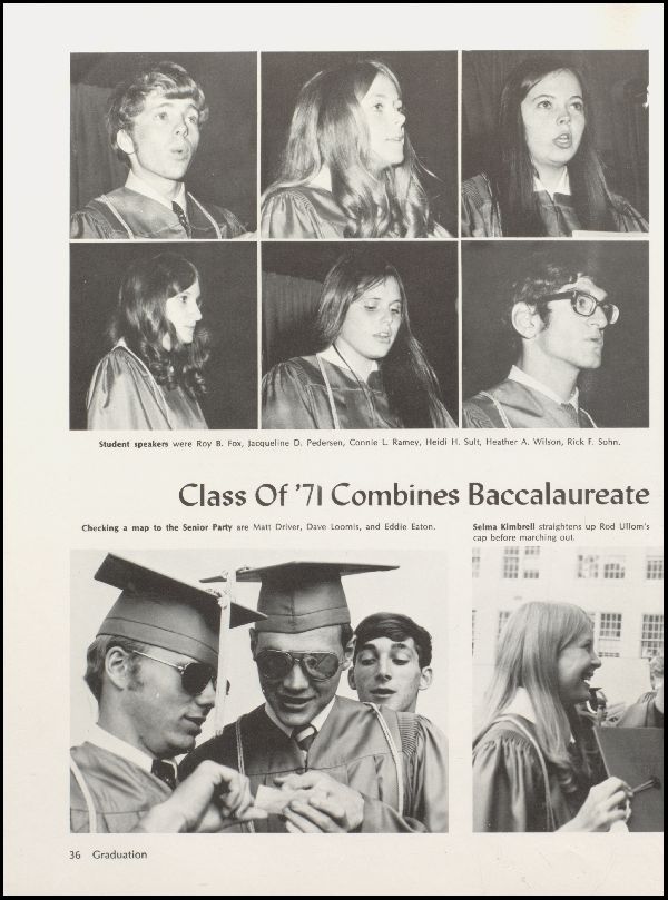 Class of 1971 Yearbook