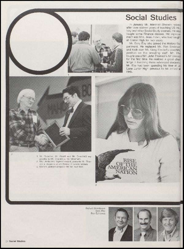 Class of 1982 Yearbook