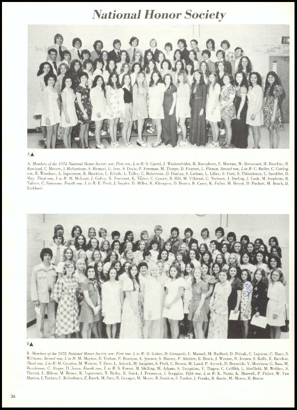 Class of 1975 Yearbook