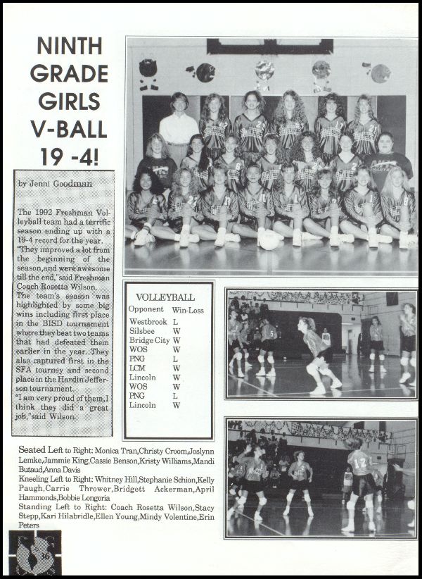 Class of 1993 Yearbook