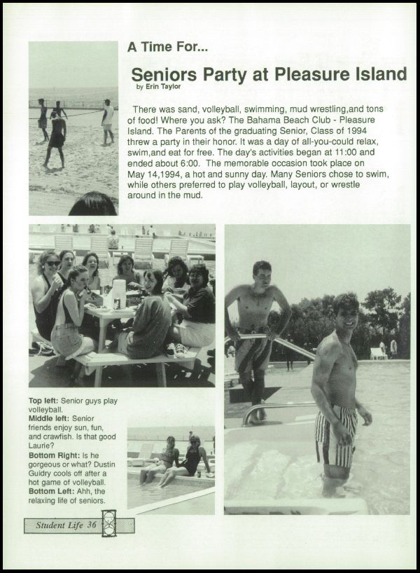 Class of 1994 Yearbook