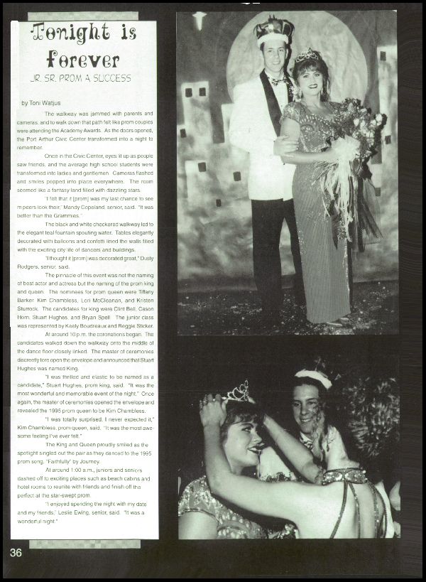 Class of 1995 Yearbook