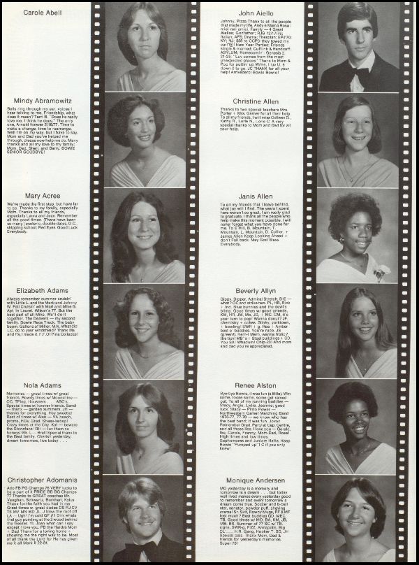 Class of 1978 Yearbook