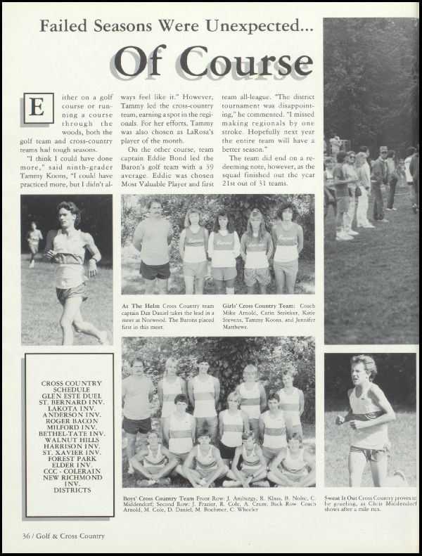 Class of 1989 Yearbook