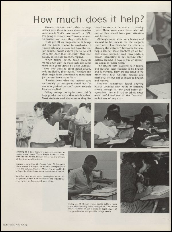 Yearbook Page