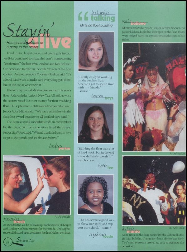 Class of 2001 Yearbook