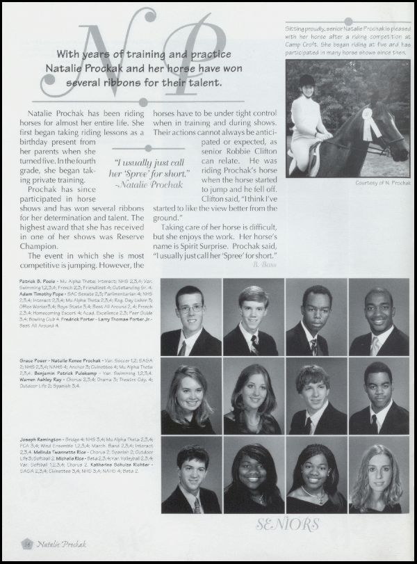 Yearbook Page
