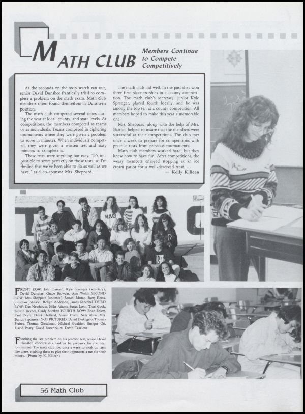 Yearbook Page