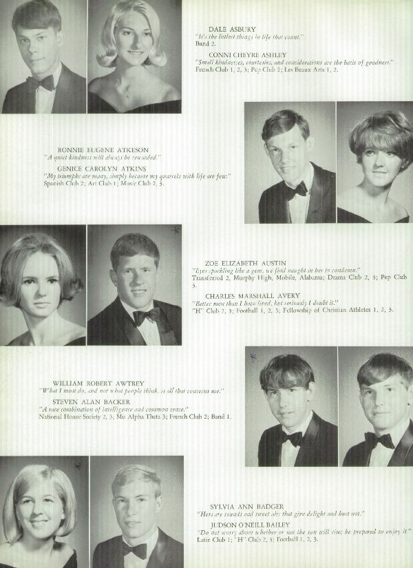 Class of 1968 Yearbook