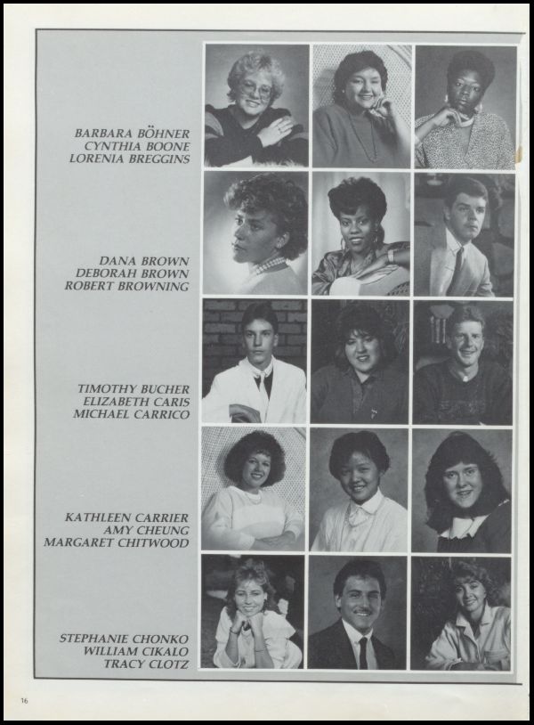 Class of 1987 Yearbook