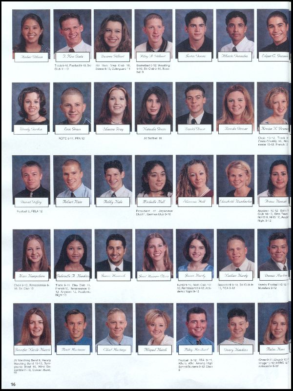 Class of 2000 Yearbook