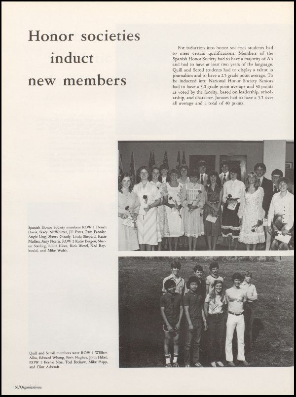 Yearbook Page