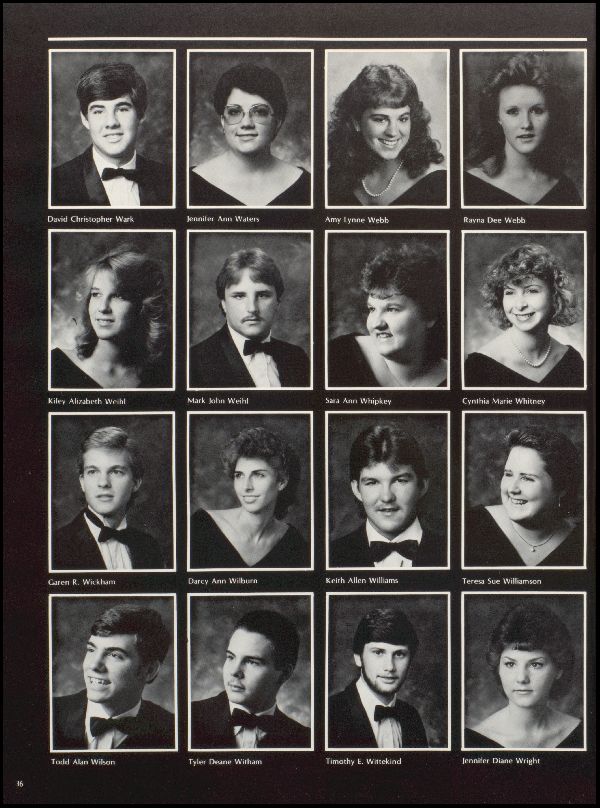 Class of 1986 Yearbook