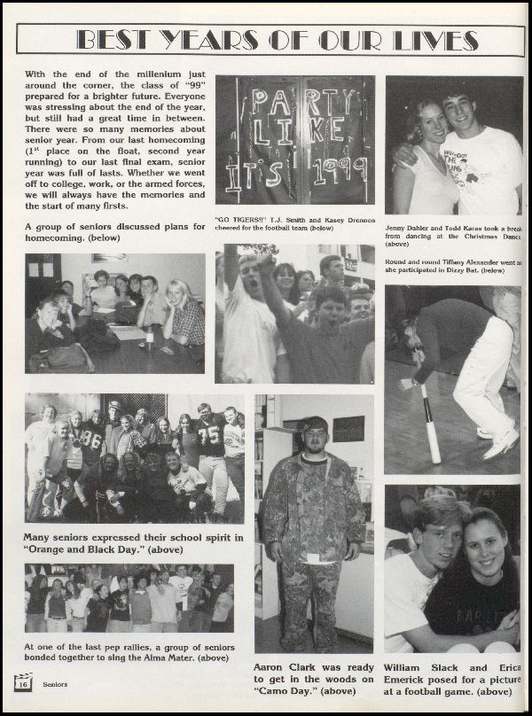 Class of 1999 Yearbook