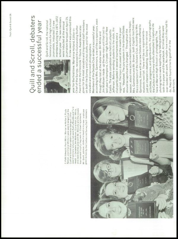 Class of 1972 Yearbook