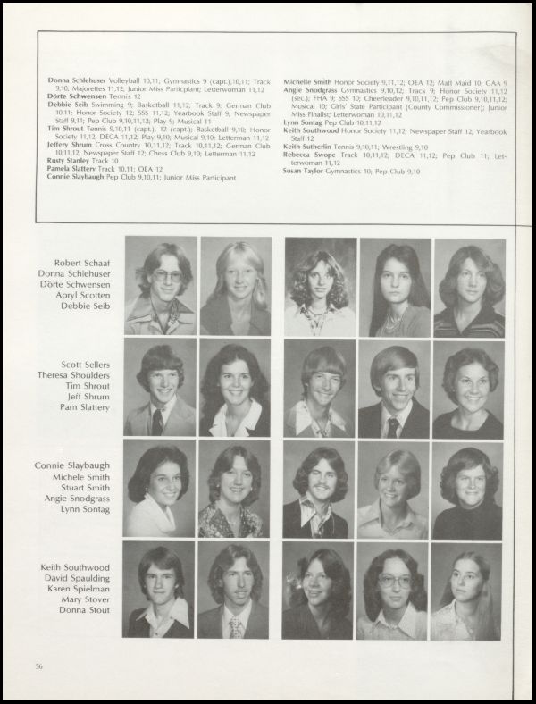 Yearbook Page