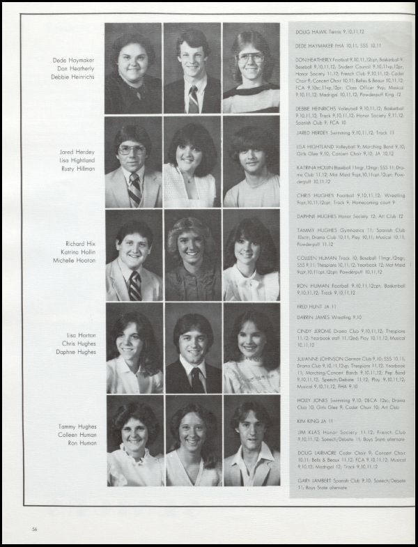 Yearbook Page