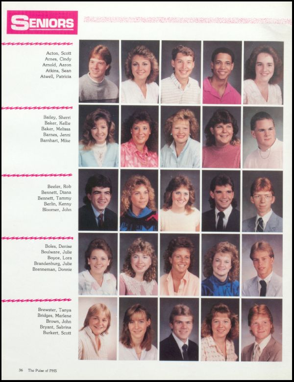 Class of 1988 Yearbook