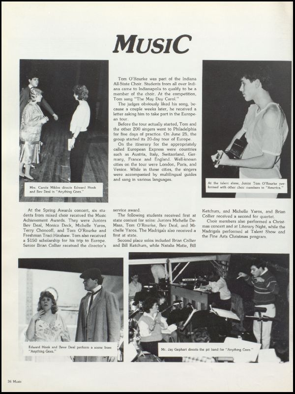 Class of 1986 Yearbook