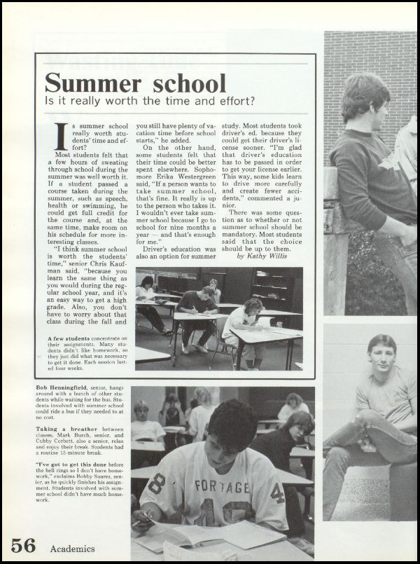 Yearbook Page