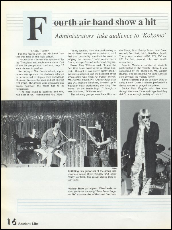 Class of 1989 Yearbook