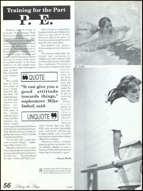 Yearbook Page