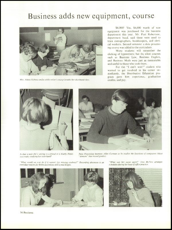 Yearbook Page