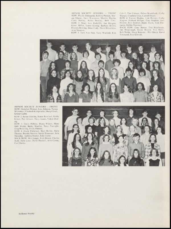 Class of 1973 Yearbook