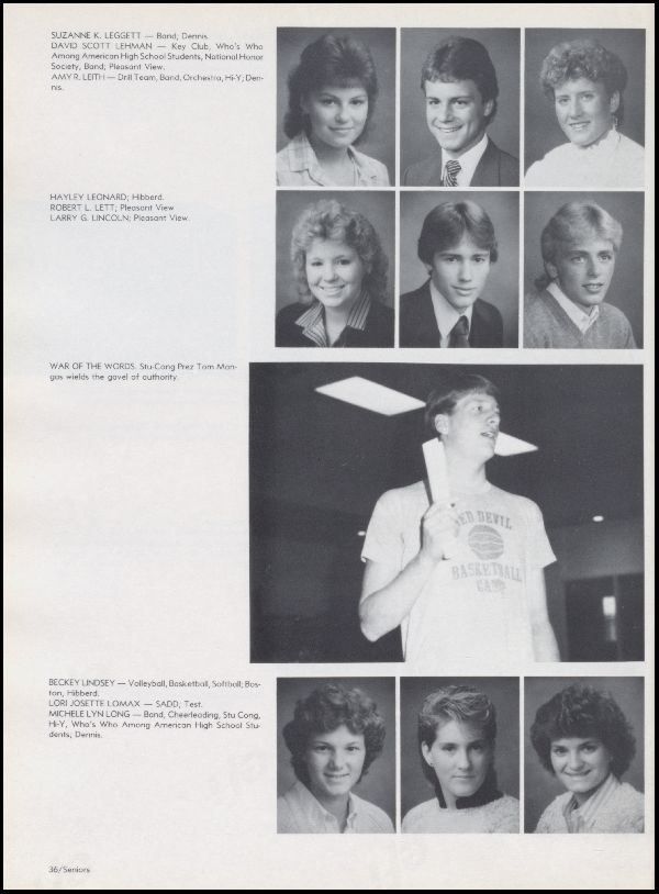 Class of 1986 Yearbook